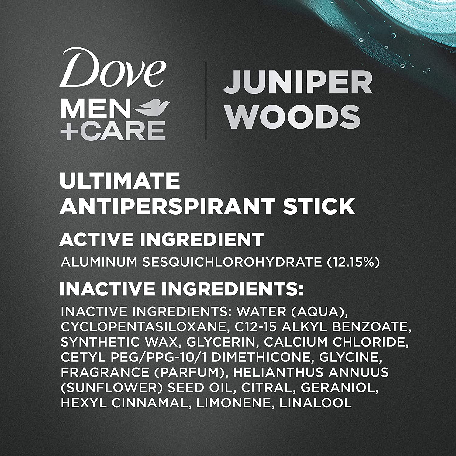 Dove Men+Care Antiperspirant hydrating, water-based deodorant Ocean Breeze our best non-irritant formula 2.6 Ounce (Pack of 2) - Image 6